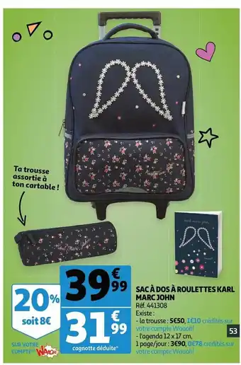 Sac a dose a roulettes karl marc john