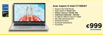 CompuDeals Acer Aspire 5 Intel i7-1165G7 aanbieding