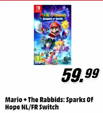 Mario + the rabbids: sparks of  home nl/fr switch