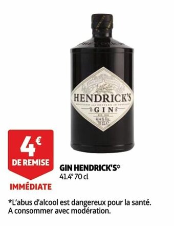 Auchan Gin hendrick's aanbieding