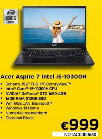 Acer Aspire 7 Intel i5-10300H