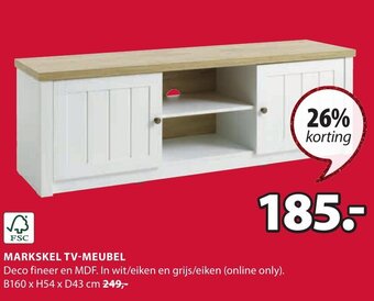 Jysk Markskel TV-Meubel aanbieding