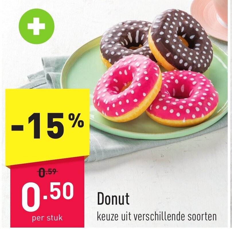Donut promotie bij ALDI