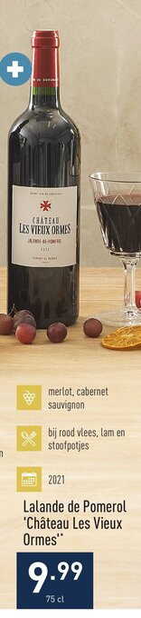 Lalande de Pomerol 'Chateau Les Vieux Ormes'* 75 cl