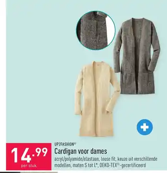 ALDI Cardigan voor dames aanbieding