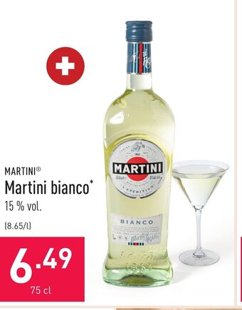 ALDI Martini bianco 75 cl aanbieding