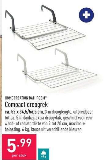 ALDI Compact droogrek aanbieding