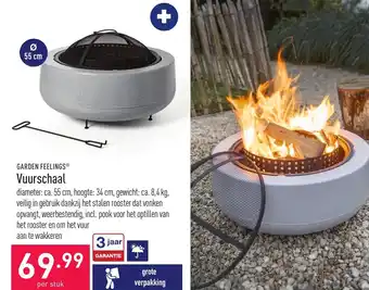 ALDI Vuurschaal aanbieding