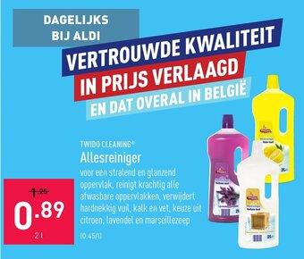 ALDI Allesreiniger 2 L aanbieding