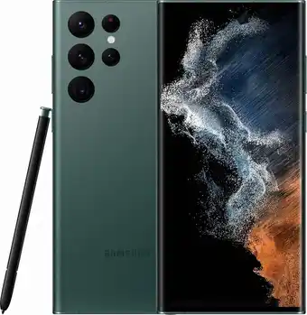 Bol.com Samsung galaxy s22 ultra 5g - 128gb - green aanbieding