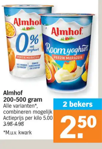 Albert Heijn Almhof 200-500 aanbieding