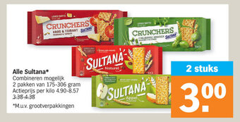 Albert Heijn Alle sultana aanbieding