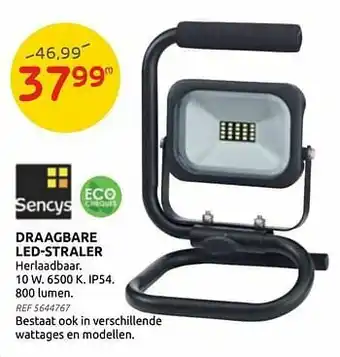 Brico Draagbare led-straler aanbieding