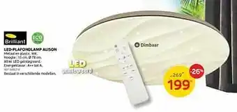 Brico Led-plafondlamp alison aanbieding