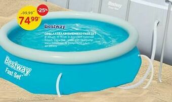 Brico Opblaasbaar zwembad fast set aanbieding