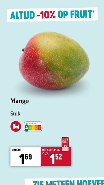 Delhaize Mango Stuk aanbieding