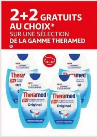 Auchan Theramed 2in1 original 2+2 gratuits aanbieding