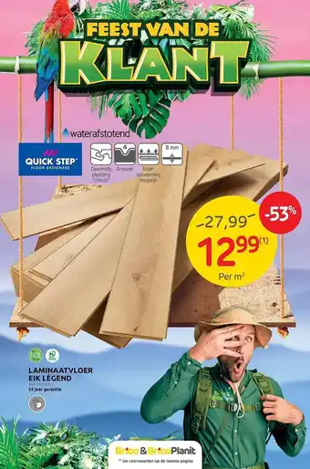 Brico Laminaatvloer eik legend aanbieding