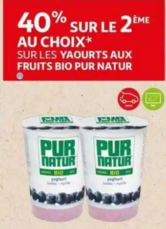 Pur Natur bio yoghurt