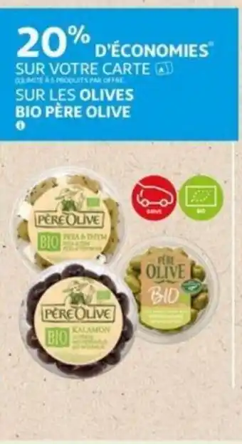 Auchan Pere Olive bio aanbieding