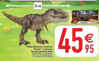 T-rex morsure extreme thrash 'n devour tyrannosaurus rex jurassic world