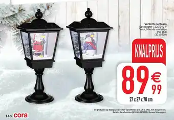 Cora Verlichte lantaarn aanbieding