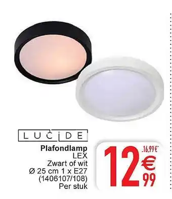 Cora Plafondlamp lex aanbieding