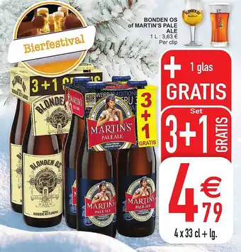 Bonden os of martin's pale ale