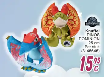 Cora Knuffel Dinos Dominion 25cm aanbieding