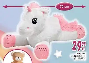 Cora Knuffel Eenhoorn aanbieding