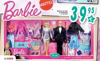 Cora Barbie en Ken avondkledij aanbieding