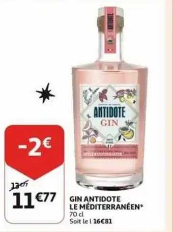 Gin antidote le mediterraneen 70cl
