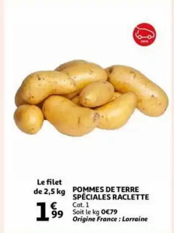Pommes de terre speciales raclette