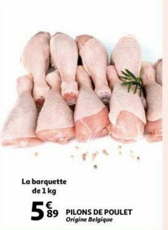 Auchan Pilons de poulet aanbieding