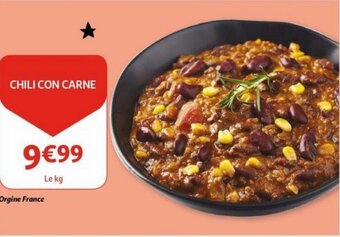 Auchan Chili con carne aanbieding