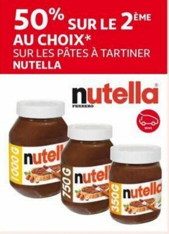 Auchan Nutella aanbieding