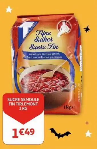 Sucre semoule fin tirlemont 1kg