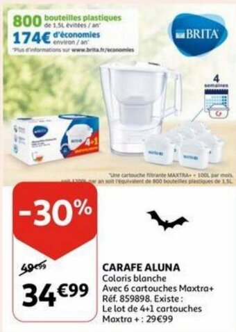Auchan Carafe aluna aanbieding
