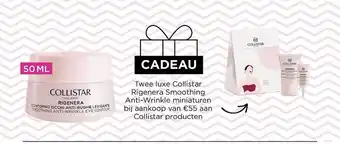 ICI PARIS XL Twee luxe collistar rigenera smoothing antiwrinkle miniature aanbieding