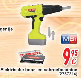 Elektrische boor- en schroefmachine
