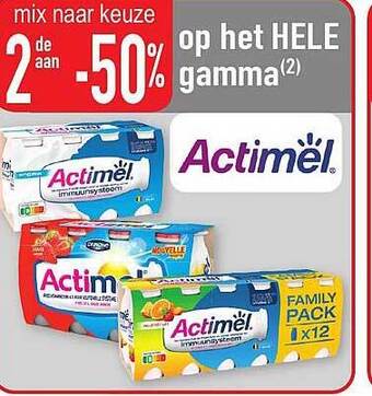 Cora Actimel aanbieding