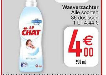 Cora Wasverzachter aanbieding