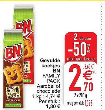Gevulde koekjes bn