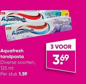 Aquafresh tandpasta