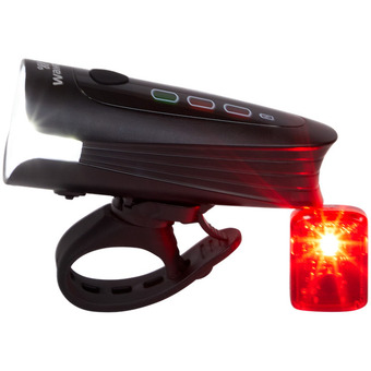 Action Walfort oplaadbare fietslampenset aanbieding