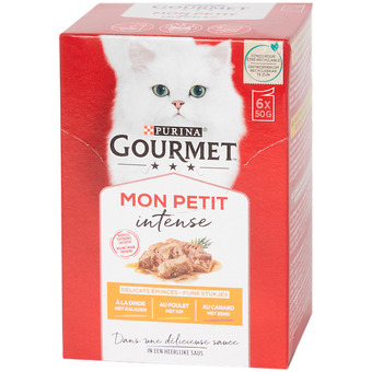 Action Purina gourmet mon petit kattenvoer gourmet aanbieding