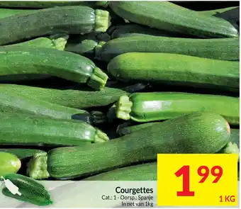 Intermarché Courgettes 1 Kg aanbieding