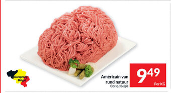 Intermarché Americain van Rund Natuur Per Kg aanbieding