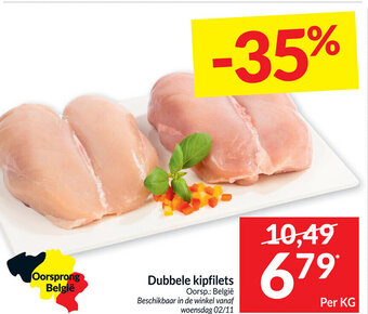 Intermarché Dubbele Kipfilets Per Kg aanbieding