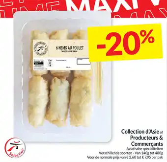 Intermarché Collection D'Asie of Producteurs & Commercants 140g aanbieding